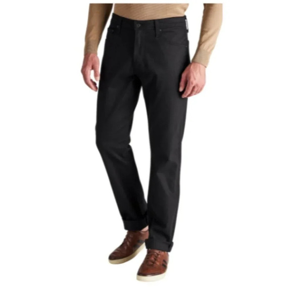 ADRIANO GOLDSCHMIED AG Mens 29R The Graduate Tailored Fit Stretch Jeans In Black - Picture 1 of 14